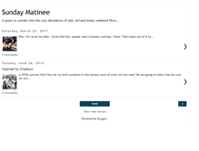 Tablet Screenshot of matineesundays.blogspot.com
