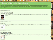 Tablet Screenshot of eduwatchconsultants.blogspot.com