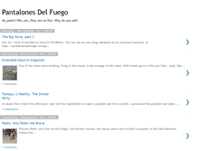 Tablet Screenshot of pantalonesdelfuego.blogspot.com