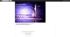 Desktop Screenshot of florencebabin.blogspot.com