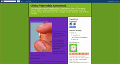 Desktop Screenshot of clinicaanimalmed.blogspot.com