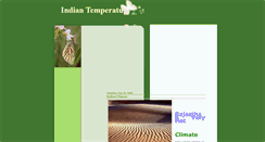 Desktop Screenshot of indiantemperature.blogspot.com