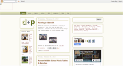 Desktop Screenshot of dpluspdesignbuild.blogspot.com
