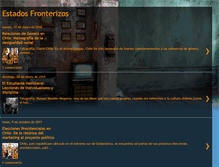 Tablet Screenshot of estadosfronterizos.blogspot.com