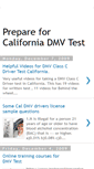 Mobile Screenshot of californiadmvtest.blogspot.com