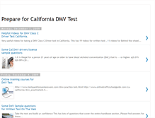 Tablet Screenshot of californiadmvtest.blogspot.com