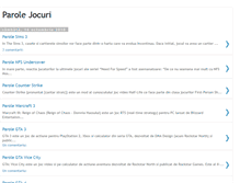 Tablet Screenshot of parole-jocuri.blogspot.com