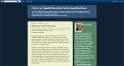 Desktop Screenshot of coastal-vacations-homebusiness.blogspot.com