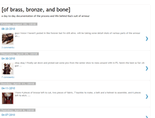 Tablet Screenshot of of-bronze-and-bone.blogspot.com