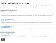 Tablet Screenshot of frenteuader.blogspot.com