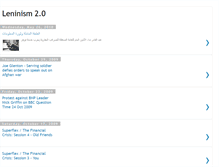 Tablet Screenshot of leninism2point0.blogspot.com