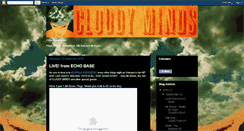 Desktop Screenshot of cloudy-minds.blogspot.com