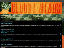 Tablet Screenshot of cloudy-minds.blogspot.com