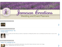 Tablet Screenshot of jamesoncreations.blogspot.com