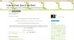 Desktop Screenshot of iliketocooksorryifyoudont.blogspot.com