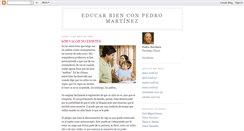 Desktop Screenshot of educarbienconpedromartinez.blogspot.com