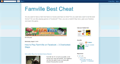 Desktop Screenshot of farmvillebestcheat.blogspot.com