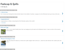 Tablet Screenshot of foolscapandquills.blogspot.com