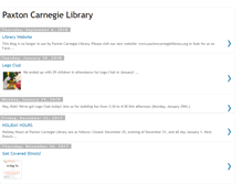 Tablet Screenshot of paxtonlibrary.blogspot.com