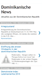 Mobile Screenshot of dominikanischenews.blogspot.com