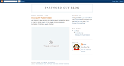 Desktop Screenshot of passwordguy.blogspot.com