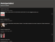 Tablet Screenshot of amiciperlabici.blogspot.com