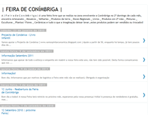 Tablet Screenshot of feiradeconimbriga.blogspot.com