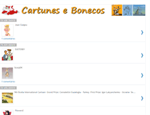 Tablet Screenshot of cartunesebonecos.blogspot.com