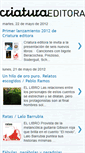 Mobile Screenshot of criaturaeditora.blogspot.com