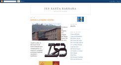 Desktop Screenshot of iesantabarbara.blogspot.com