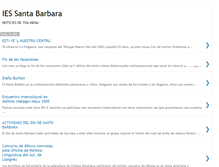 Tablet Screenshot of iesantabarbara.blogspot.com