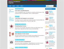 Tablet Screenshot of info-prognosismesothelioma.blogspot.com