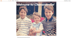 Desktop Screenshot of clementsville.blogspot.com