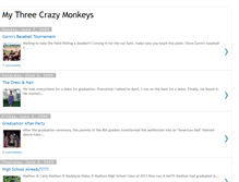 Tablet Screenshot of mythreecrazymonkeys.blogspot.com