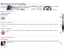 Tablet Screenshot of efectosdelapornografia.blogspot.com