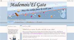 Desktop Screenshot of mademoisel-gato.blogspot.com