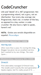 Mobile Screenshot of codecruncher.blogspot.com