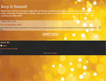 Tablet Screenshot of naturalehairbeauty.blogspot.com
