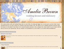 Tablet Screenshot of ameliabrownstationery.blogspot.com