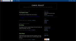 Desktop Screenshot of chris-poust.blogspot.com