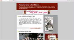 Desktop Screenshot of fetishkitchen.blogspot.com