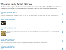 Tablet Screenshot of fetishkitchen.blogspot.com