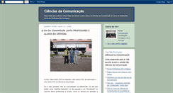 Desktop Screenshot of cienciascomunicacao.blogspot.com