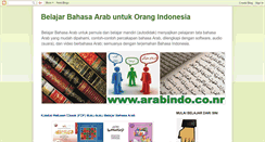 Desktop Screenshot of belajarbahasaarab.blogspot.com