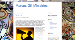 Desktop Screenshot of marcusgillministries.blogspot.com