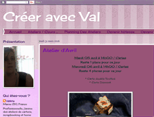 Tablet Screenshot of creeravecval.blogspot.com