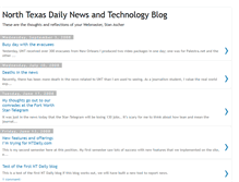 Tablet Screenshot of ntdailywebmaster.blogspot.com