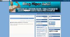 Desktop Screenshot of bloghipermax.blogspot.com
