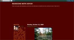 Desktop Screenshot of joyce-close.blogspot.com