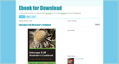 Desktop Screenshot of e-book4download.blogspot.com